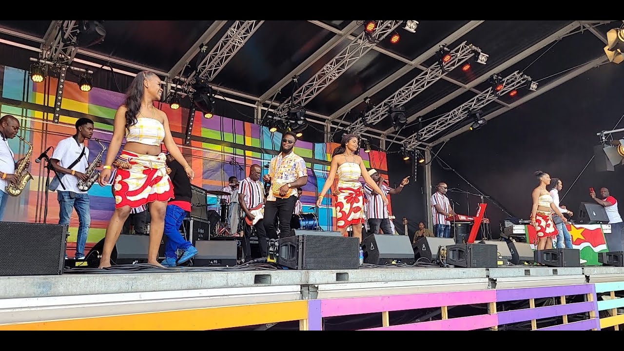 Ghabiang Boys op het podium “Waterkant” tijdens Kwaku Summer Festival op 16 juli 2023 – Part 2