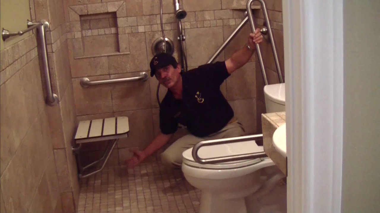 Handicap bathroom remodeling