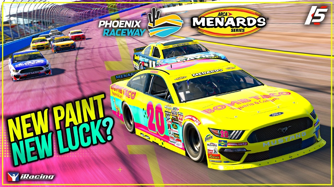 ARCA Series - Phoenix - iRacing NASCAR Gameplay