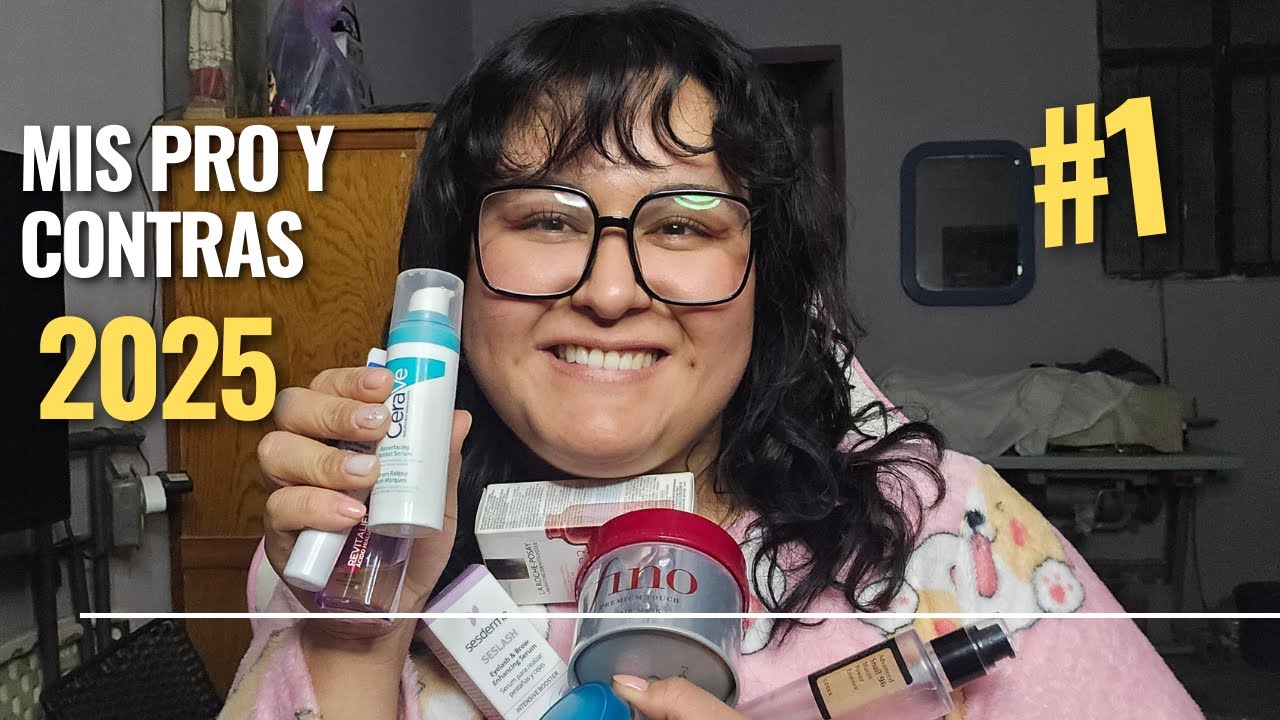 Mis últimos productos de skincare 2025: retinol CeraVe, retinol LRP, Seslash, Snail 96 y más