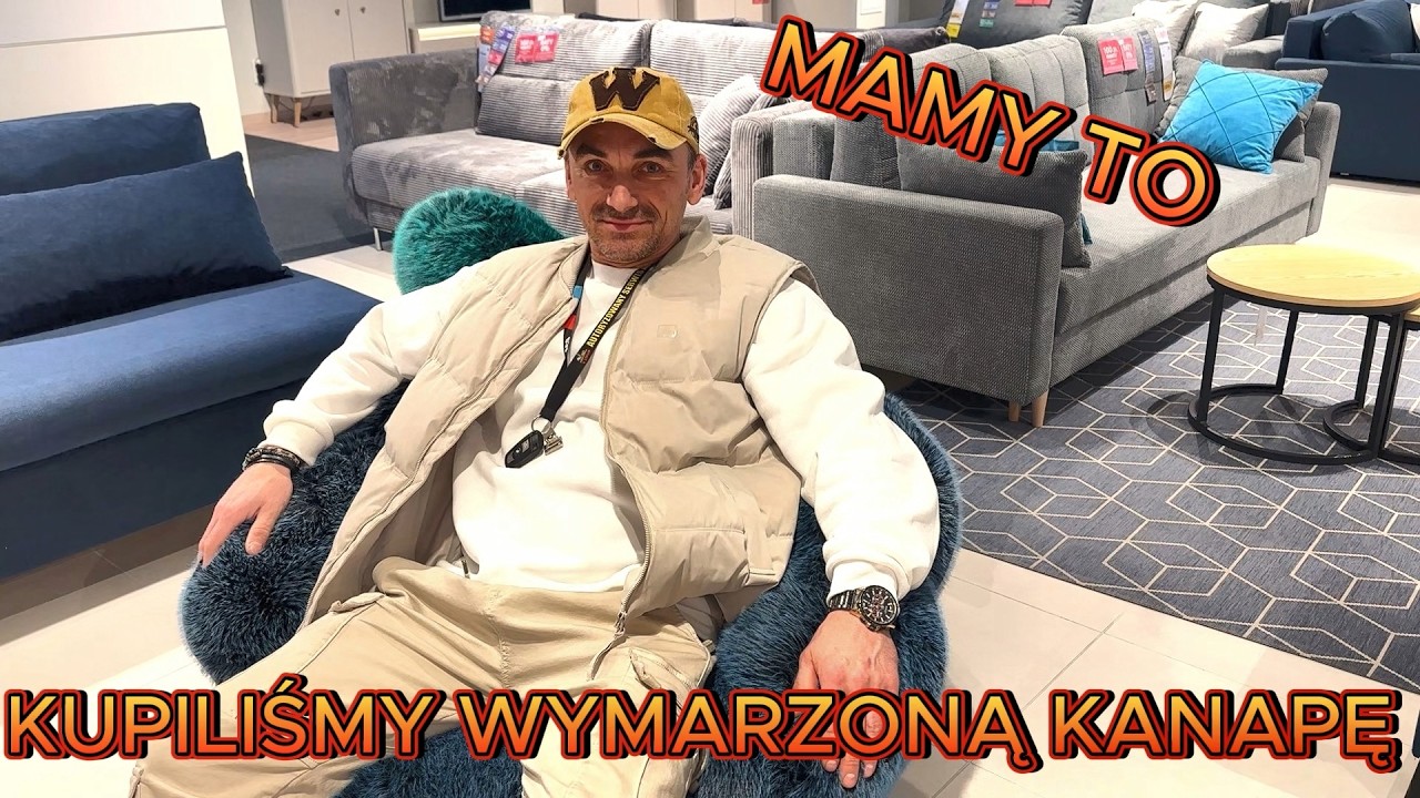 KUPILIŚMY WYMARZONĄ KANAPĘ Vlog  Kundzi :odc.368