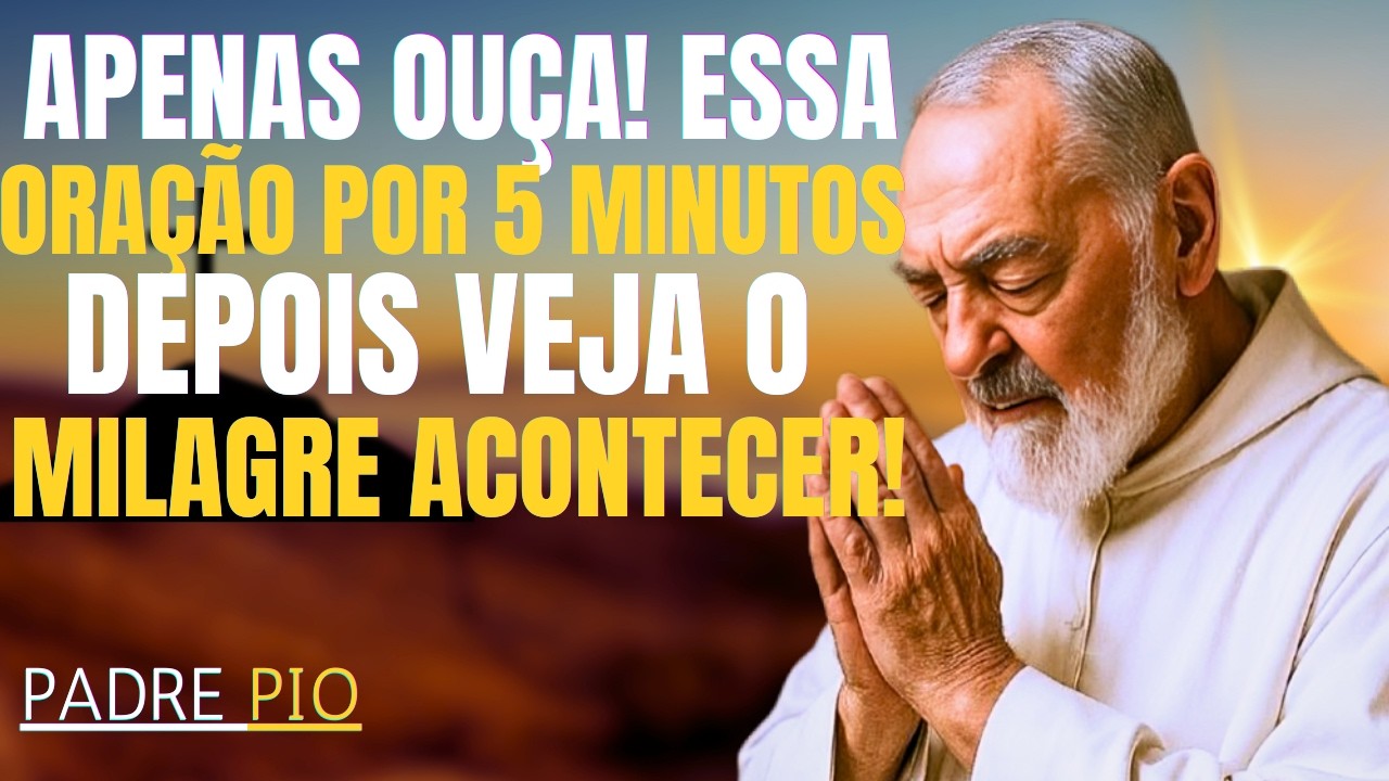 PADRE PIO DISSE: EFATÁ 777 ATIVADO! VEJA CURA, DINHEIRO E PROTEÇÃO CHEGANDO RÁPIDO!