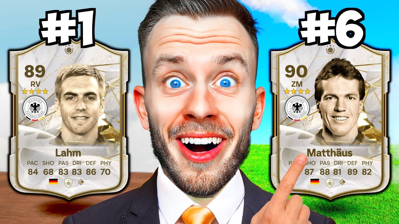 Ich habe 1 UNMÖGLICHE CHALLENGE mit jeder DEUTSCHEN ICON geschafft! 👀🇩🇪