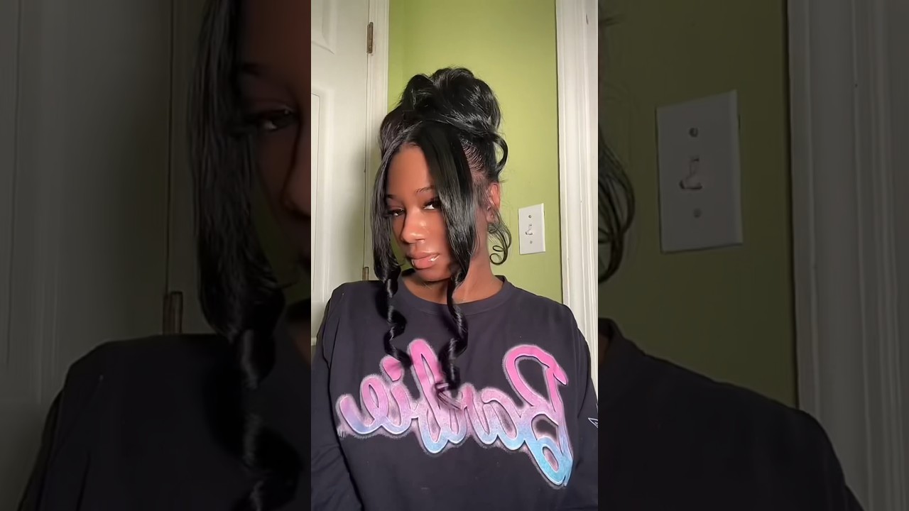 CLASSY UPDO USING ONLY CLIP INS | niyellej