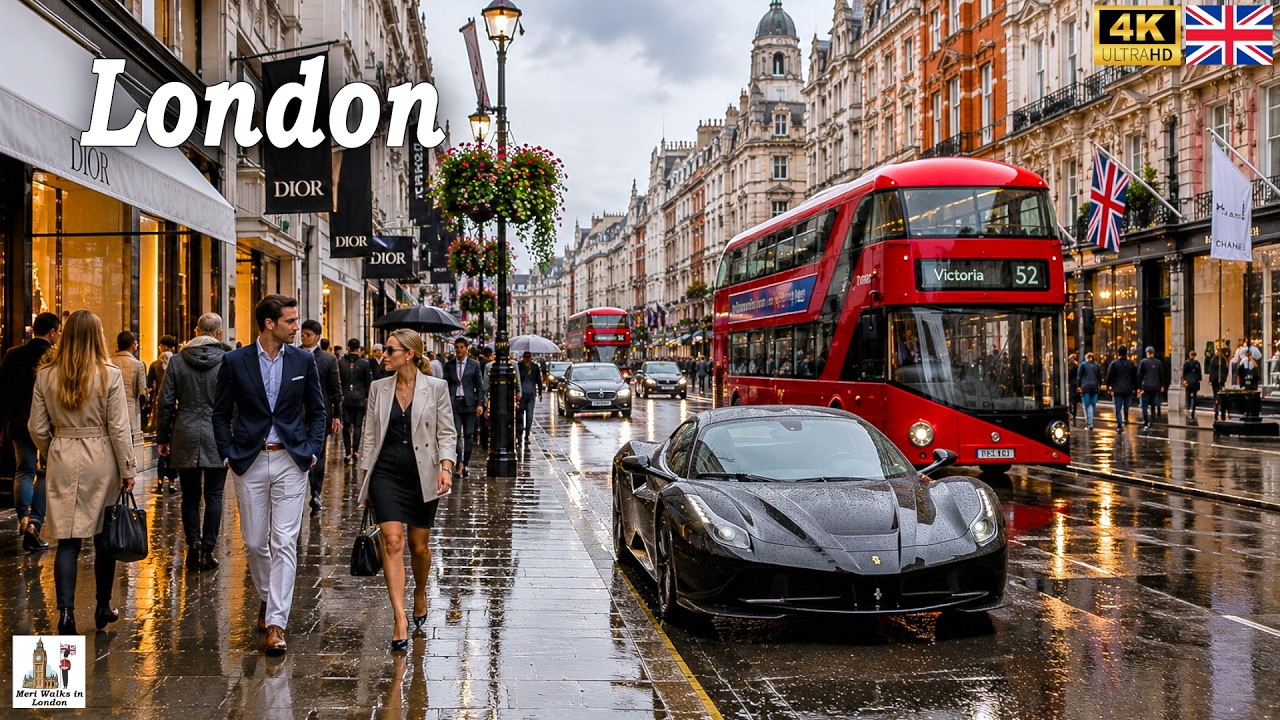 London Expensive District Walking Tour 💰 Inside London's Most Expensive Neighborhoods | True 4K