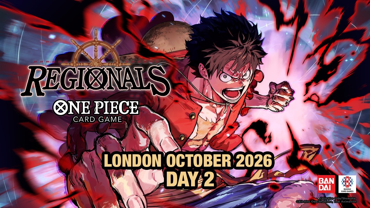 [DAY 2] One Piece Card Game Offline Regional | Live From London | BANDAI OFFICIAL LIVESTREAM