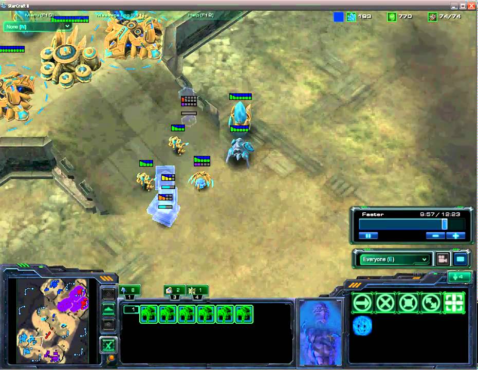 Immortal Rush Strategy - Sensei Starcraft II