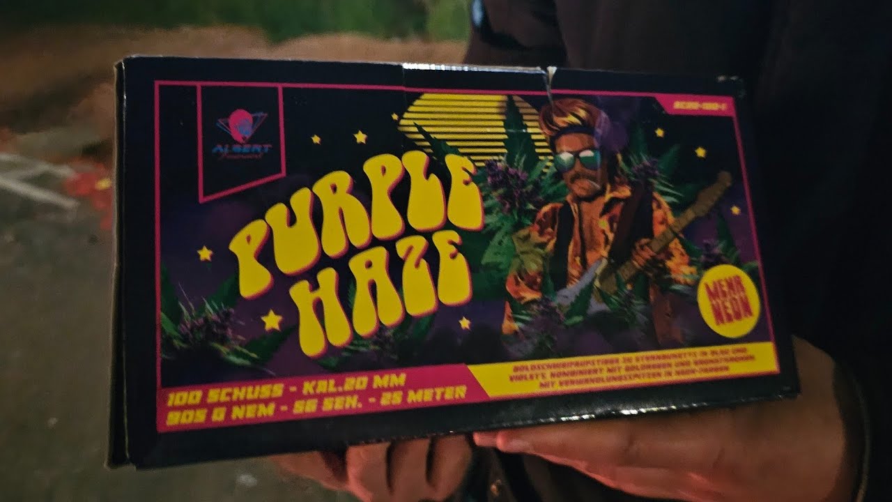 Purple Haze - 100 Shots - Albert Vuurwerk