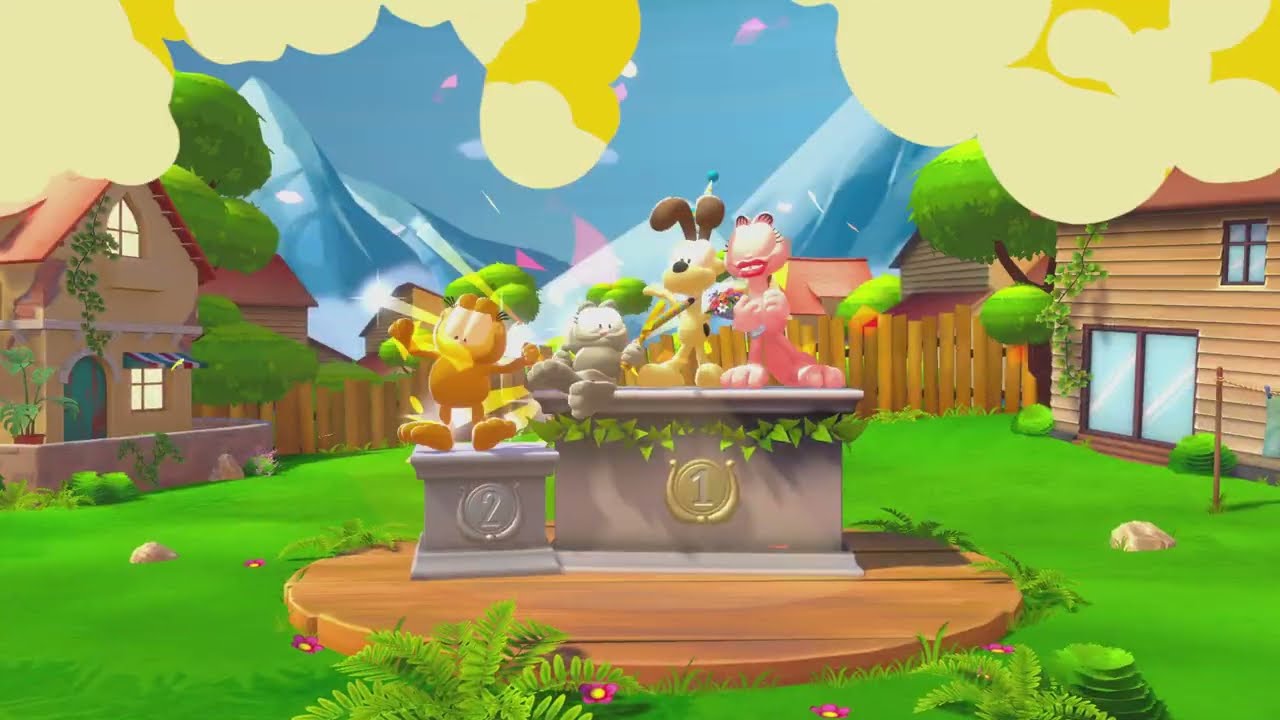 Garfield Lasagna Party|(pvp-Split screen -Local play) 4PLAYER