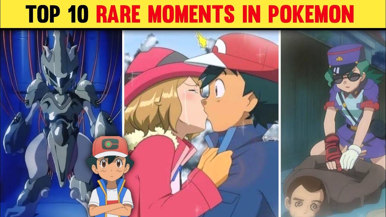 Top 10 Rare Moments In Pokemon | Rare Things We Saw In Pokemon | Hindi |
