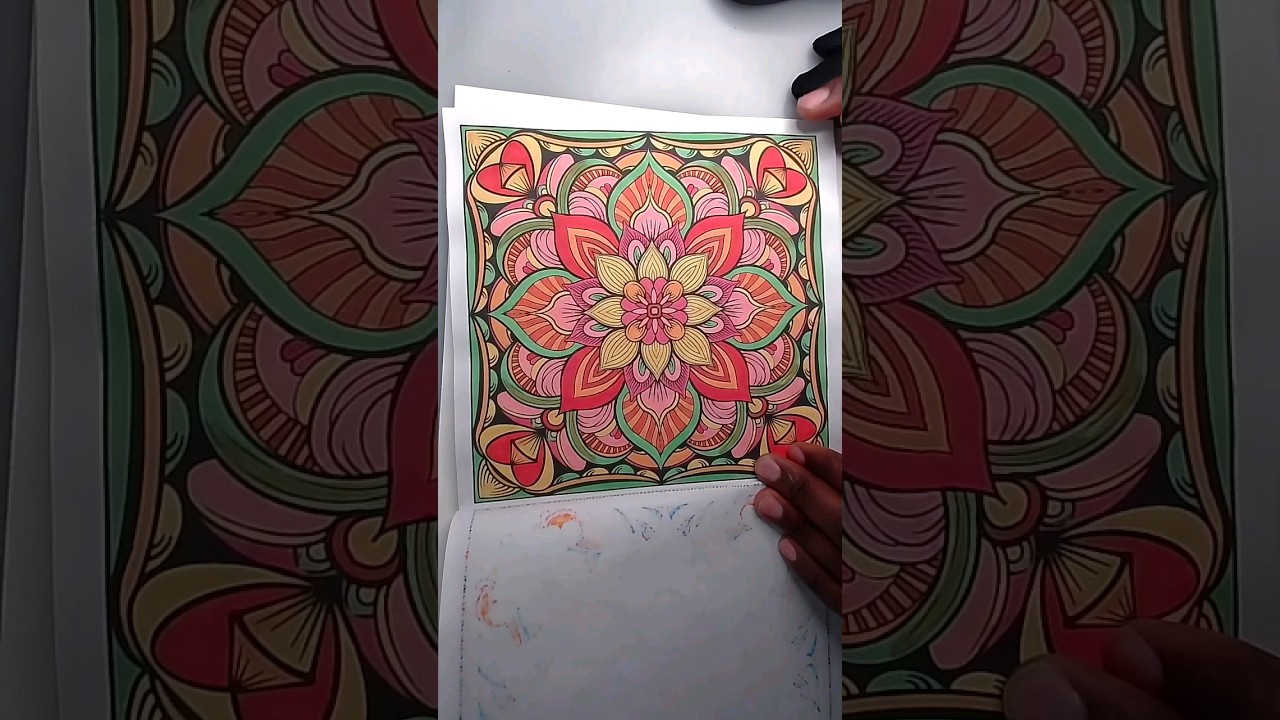 Blooming Mandalas, Hand Drawn Adult Coloring Book: for Anti-Anxiety and Relaxation.