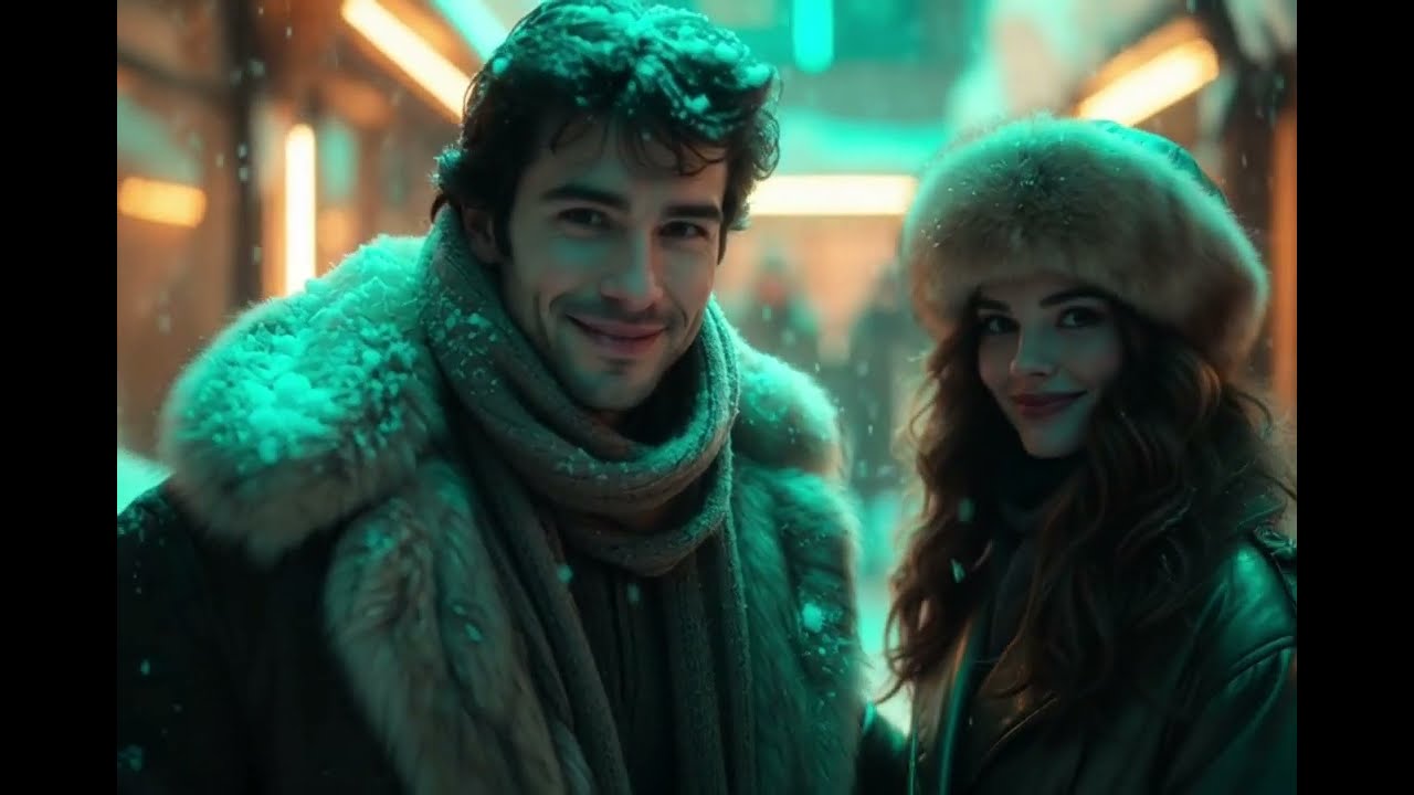 Retro Disco '80 '90 AI - Zimowy Pocałunek Nocy | Italo Disco • Eurodance • Official Video