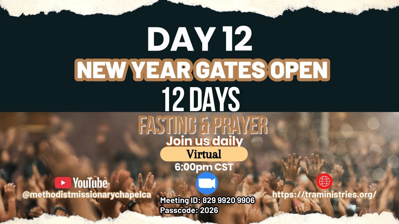 New Year Gates Open - Day 12 - Praying over December 2026 - Revd Bamidele Oni