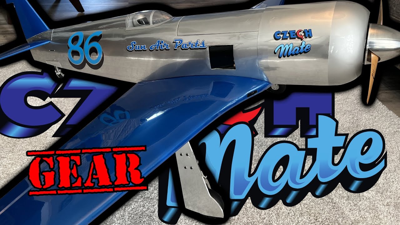 How to Install Retracts and Canopy on Seagull Czech Mate ARF - Step-by-Step Tutorial