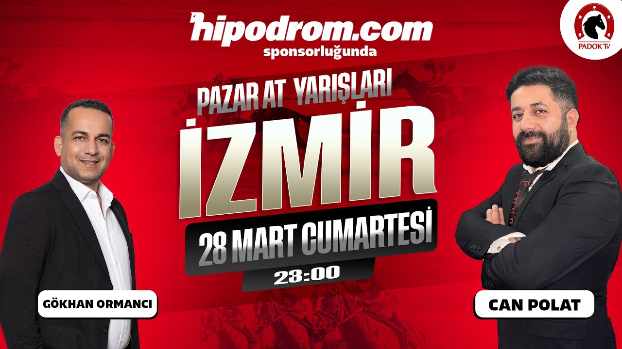 29 Mart 2026 // İzmir At Yarışı Tahminleri // G&ouml;khan Ormancı - Can Polat