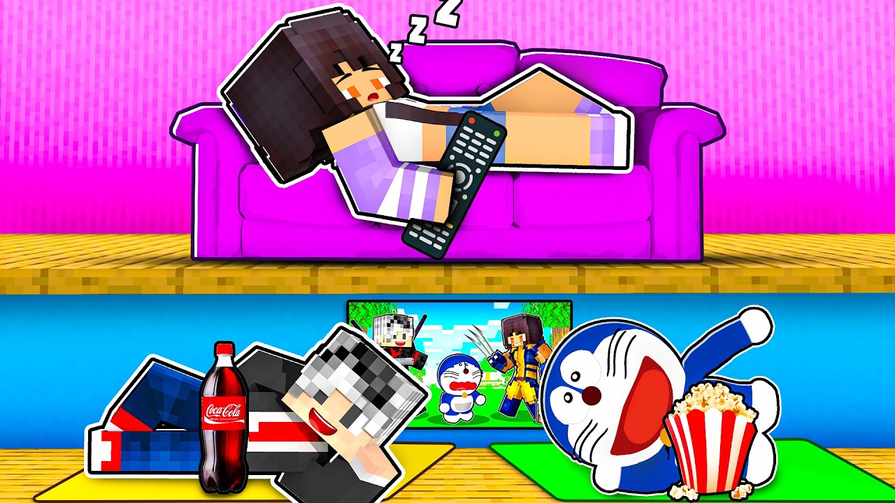 BİR KIZIN EVİNE GİZLİ ODA NASIL YAPILIR? - Minecraft
