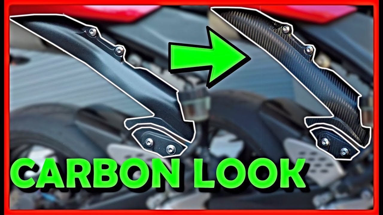 WRAPPING CARBON LOOK : Usare La Pellicola in Carbonio