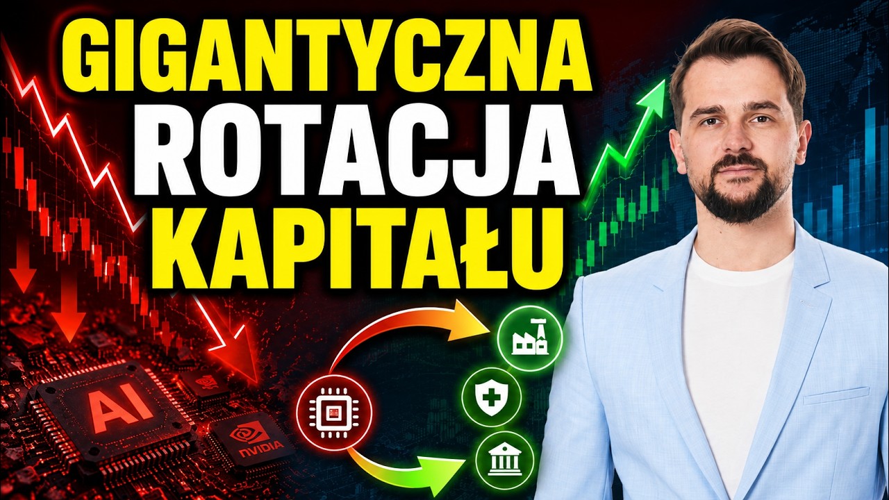 Nadciąga gigantyczna ROTACJA KAPITAŁU! Koniec eldorado sp&oacute;łek AI?
