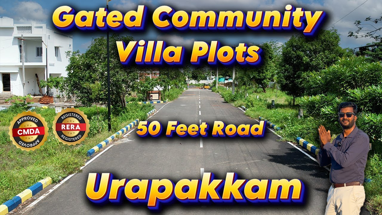 Premium Villa Plots in Urapakkam | Individual house for sale in chennai | 50 Feet Road