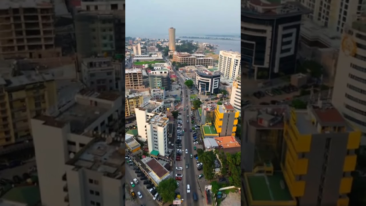 le centre ville de Brazzaville