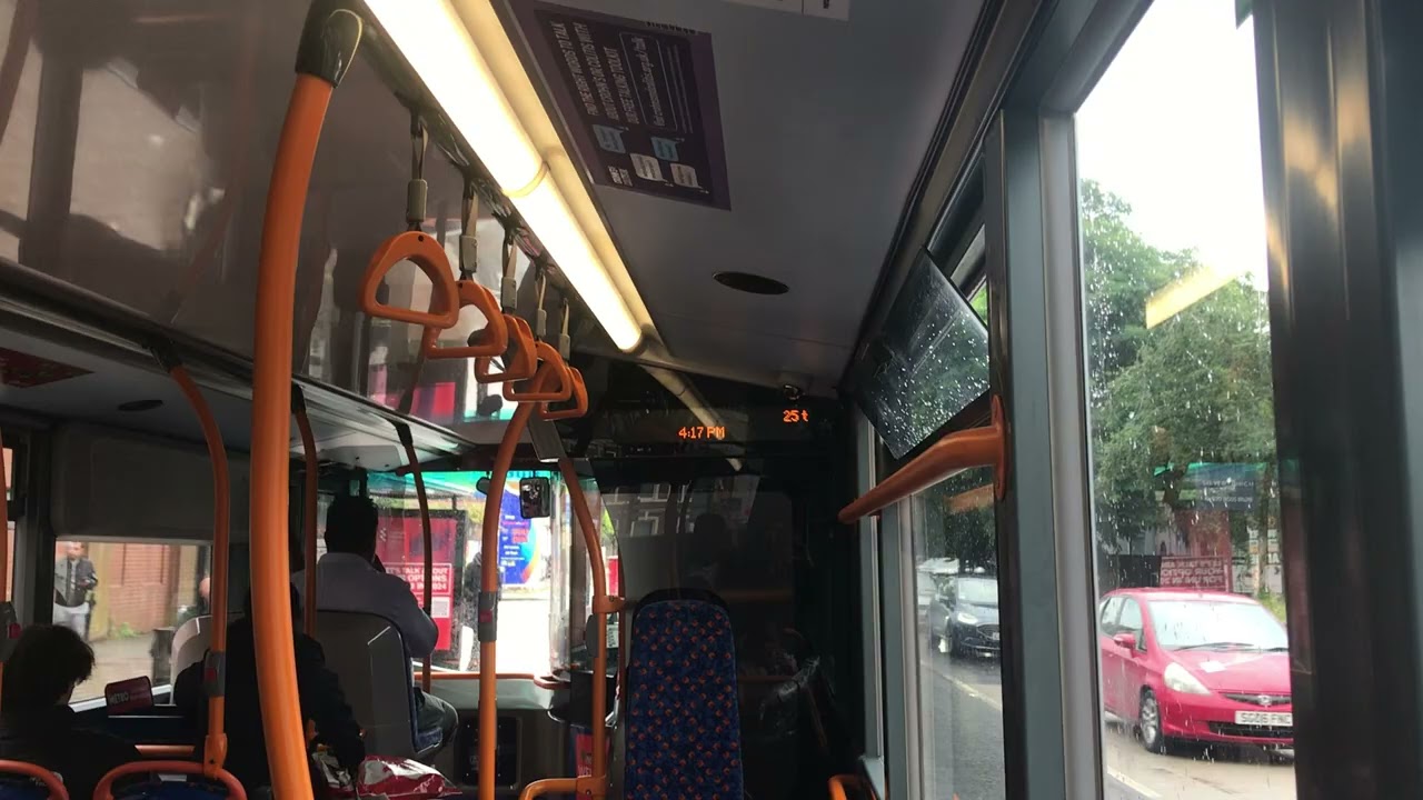 Journey on Route 25 (Shrewsbury Road - Sprownston Road)