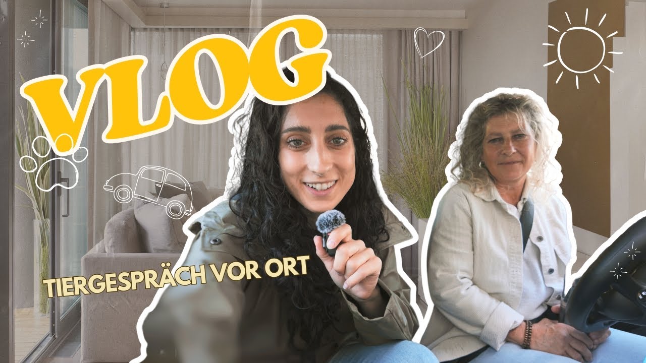 Begleite uns zu einem persönlichen Tiergespräch vor Ort 🐶🐾