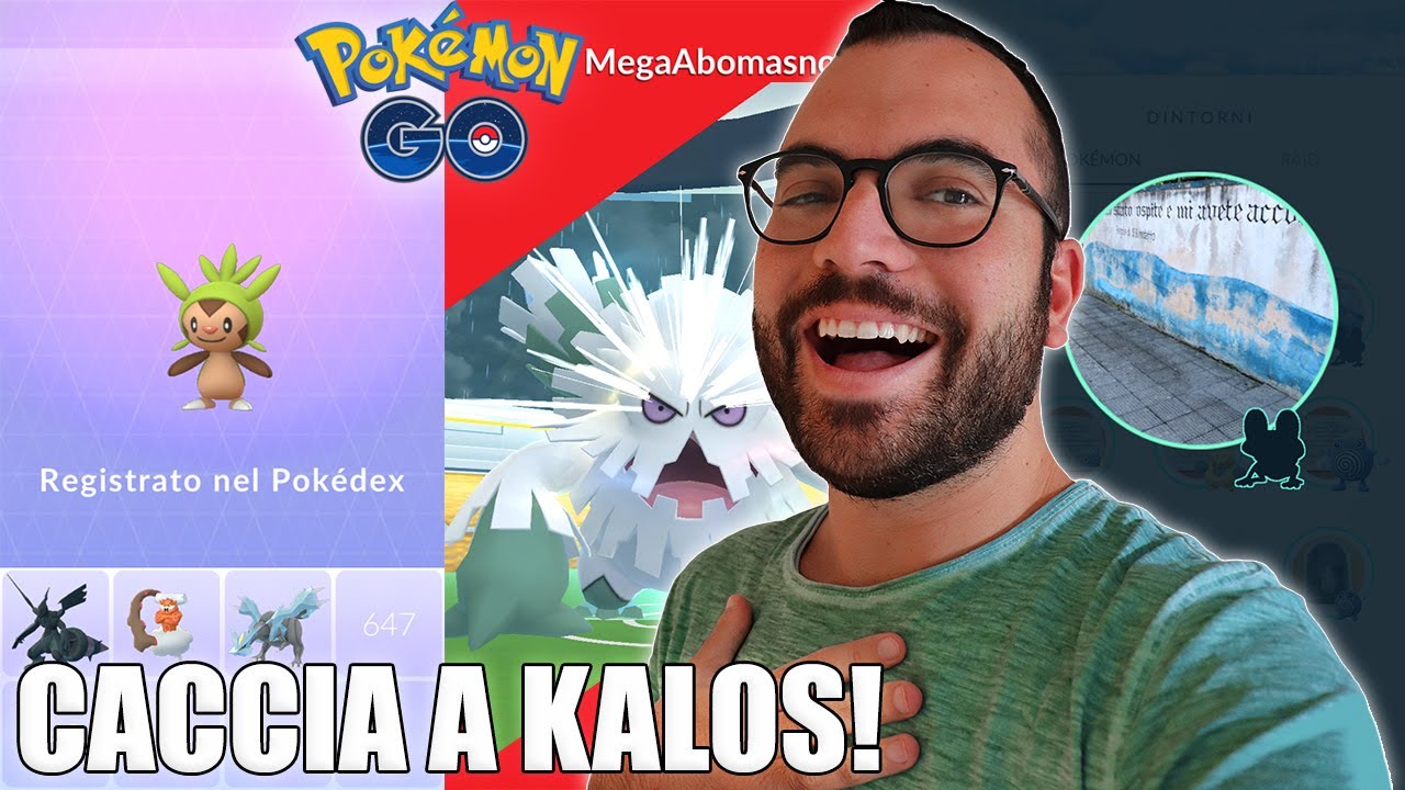 CATTURO I NUOVI POK&Eacute;MON E SCONFIGGO MEGAABOMASNOW IN DUO! - Pok&eacute;mon GO