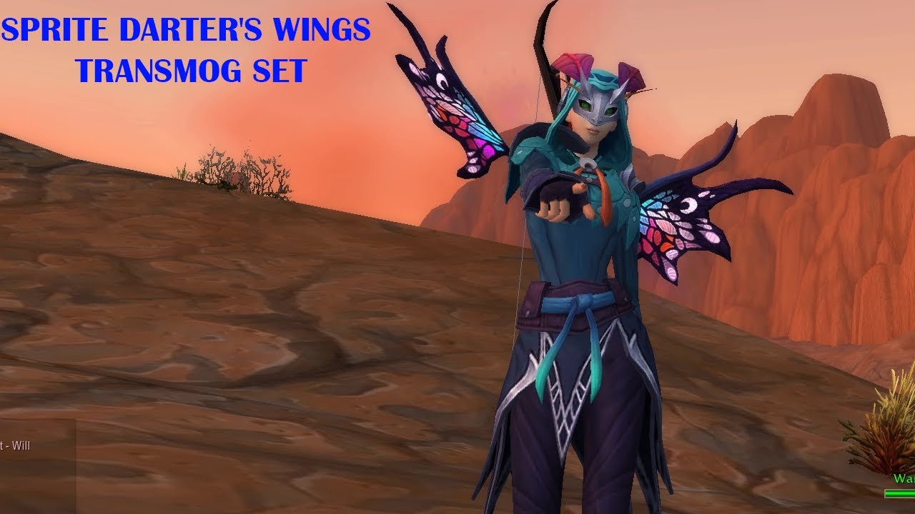 Sprite Darter's Wings Transmog Set (Shadowlands 9.0.1)