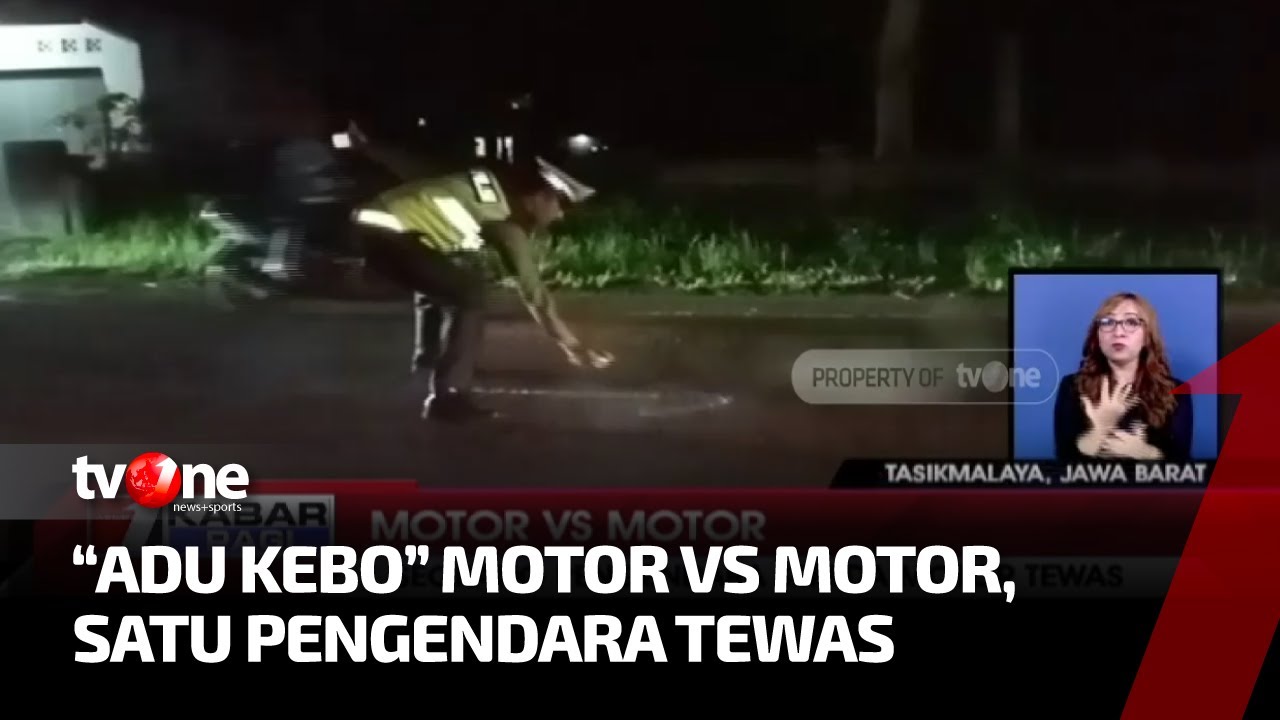 Dua Pengendara Motor di Tasikmalaya Terlibat Kecelakaan Maut, Satu Orang Tewas | Kabar Pagi tvOne