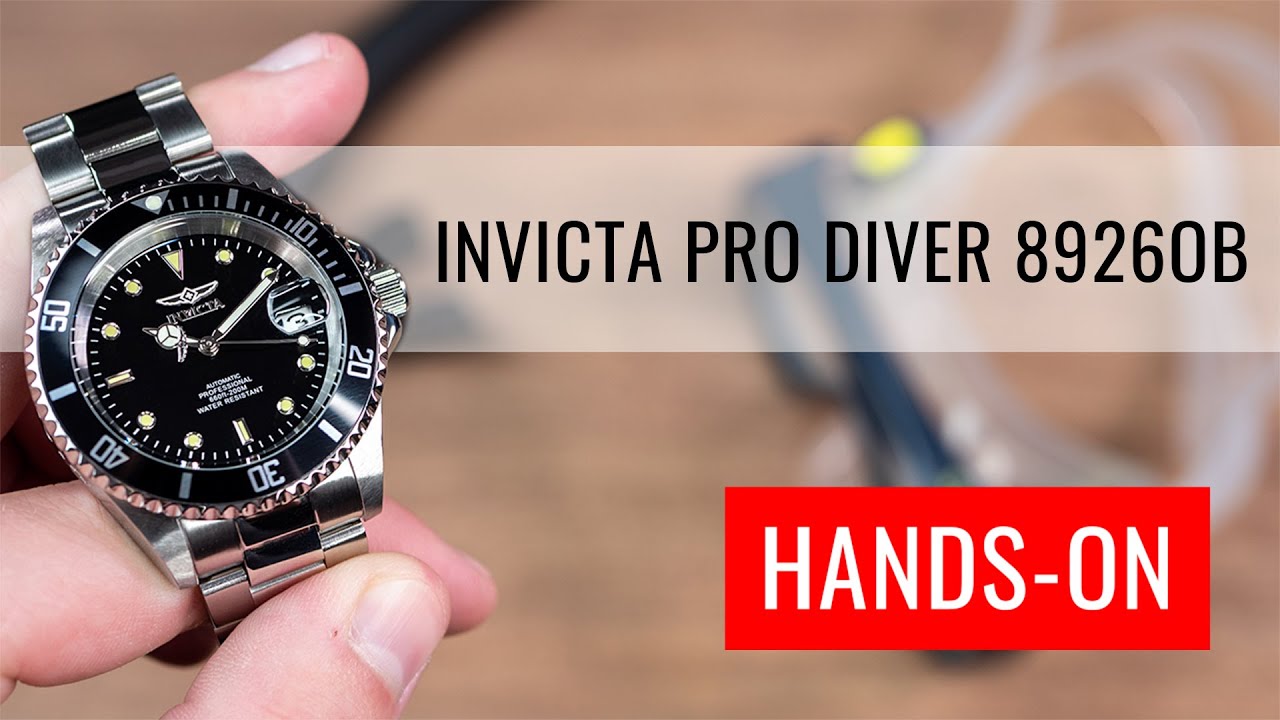 HANDS-ON: Invicta Pro Diver Automatic 8926OB