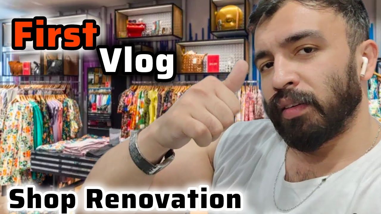 | 🥳1st Vlog Shop Renovation✅🎊 |