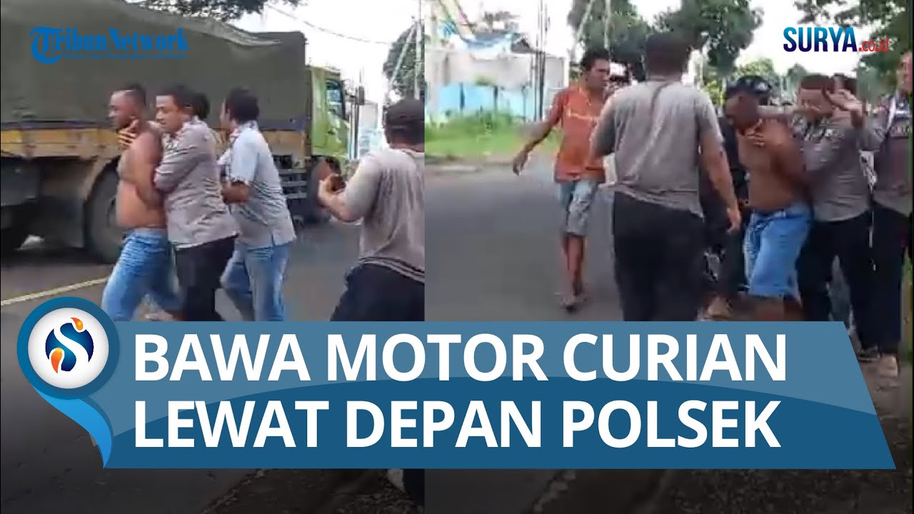 Kendarai Motor Curian, Pelaku Curanmor Asal Probolinggo Ditangkap Jalan Raya Pantura Situbondo