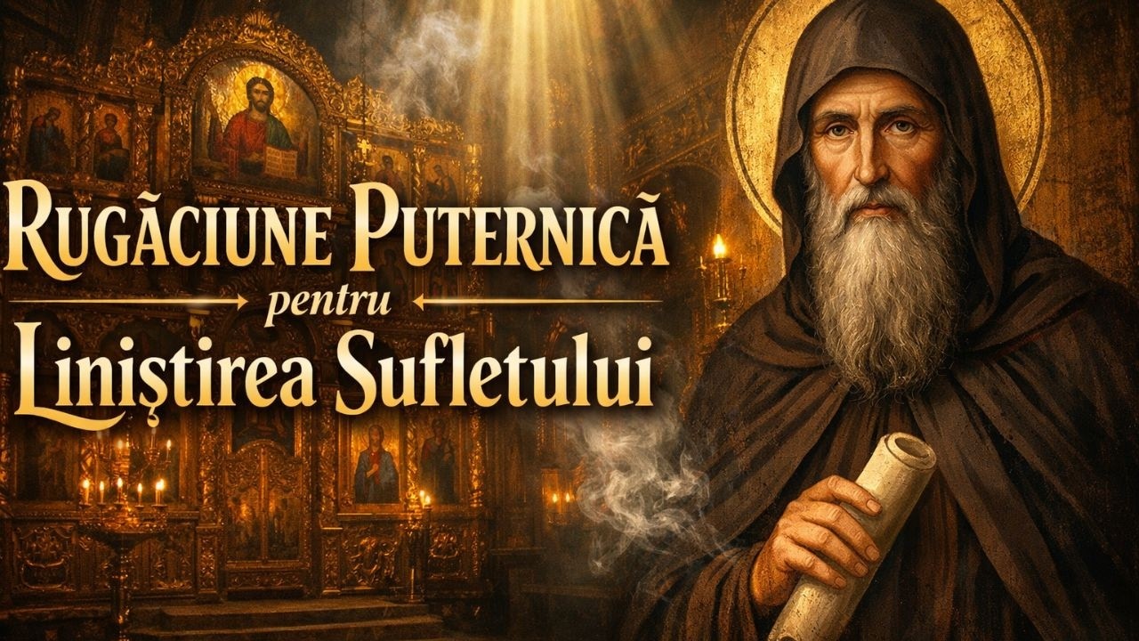 Rugăciune către Sfântul Antonie cel Mare: Liniștirea sufletului și pace
