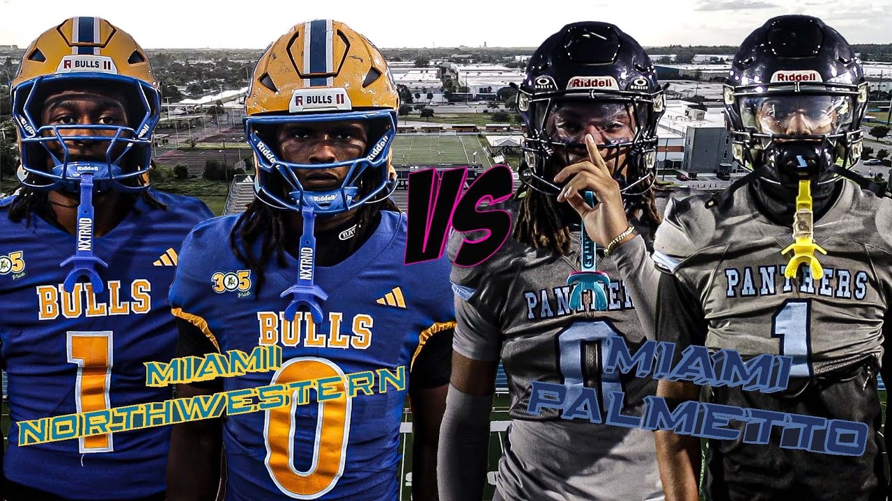 Friday Night Lights💡This One Was A Hard Fought Battle 🥊 Miami Northwestern 🐂 Vs Miami Palmetto 🐆 