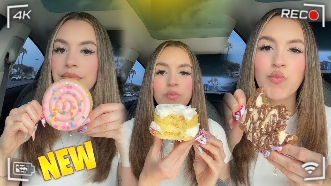 Sweet Cookie Heaven 🍪💕 Crumbl Cookies Mukbang & Taste Test!