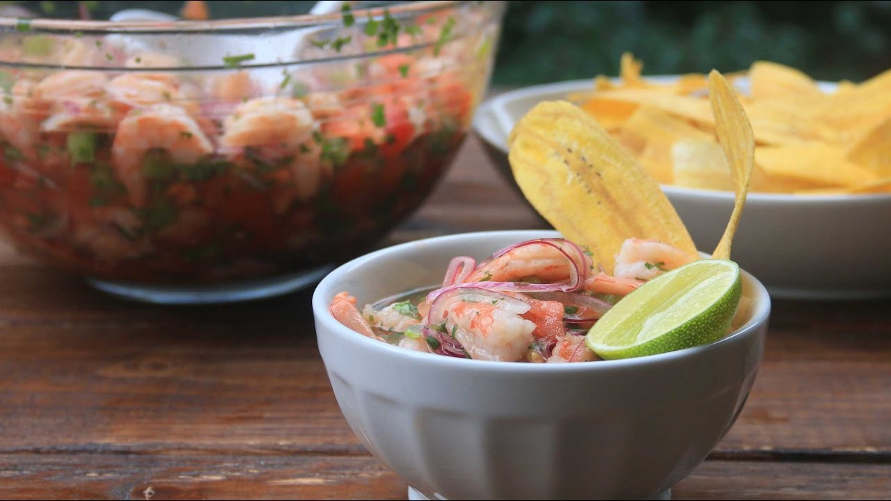 Ecuadorian Shrimp Ceviche