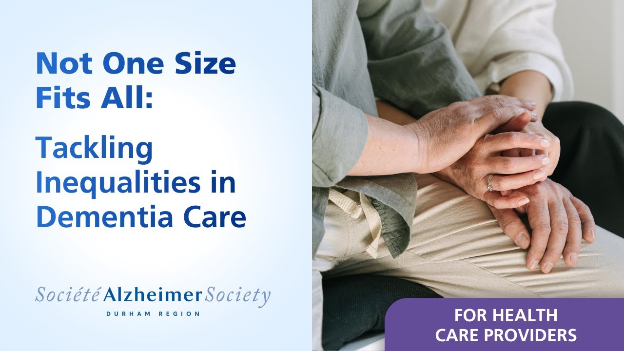 Not One Size Fits All: Tackling Inequalities in Dementia Care - Virtual Conference, January 15, 2026