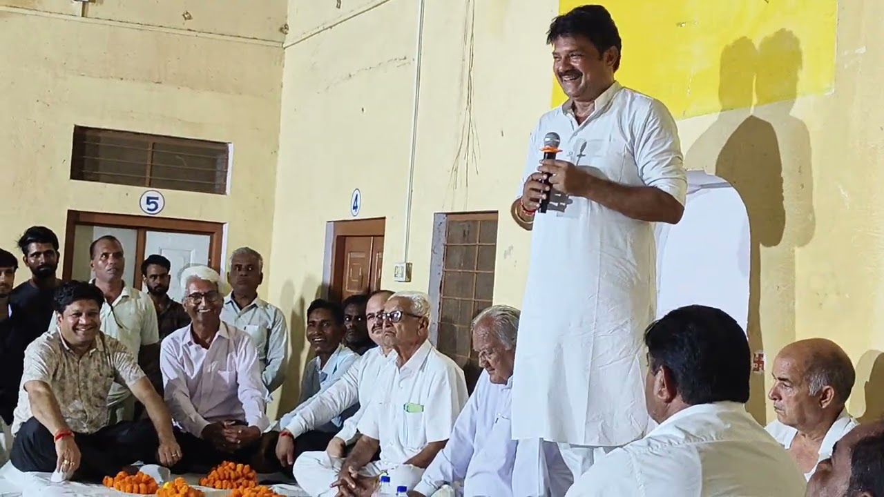 डूंडलोद में नागरिक अभिनंदन समारोह में डॉ राजकुमार शर्मा 
