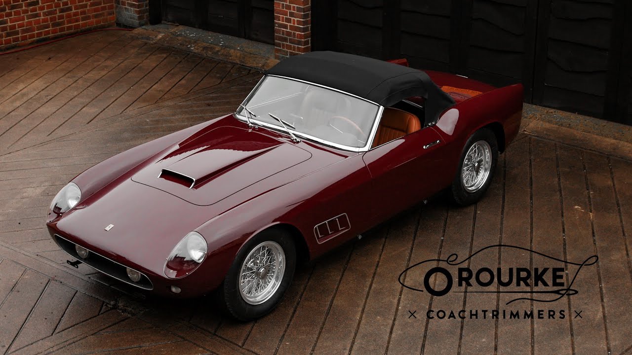 250 GT LWB California retrim by O'Rourke Coachtrimmers