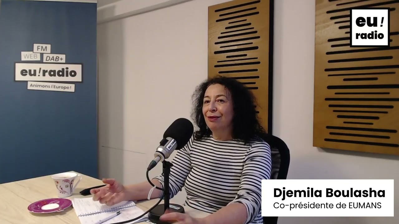 L'INVITÉ·E D'EURADIO À PARIS - Djemila Boulasha