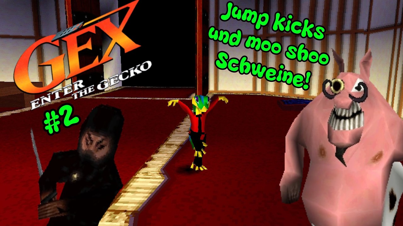 Der SCHWEINEKUHMANN?! Gex: enter the Gecko #2