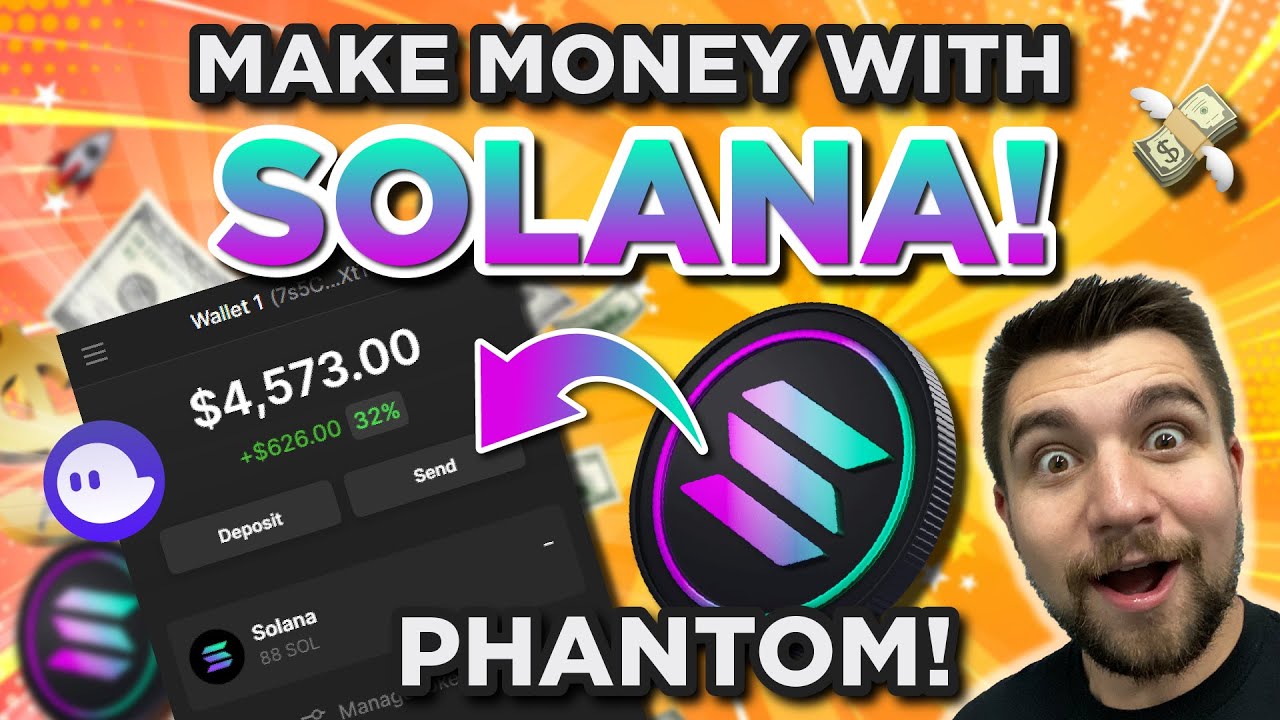 How To Make Money on Solana SOL with Phantom!