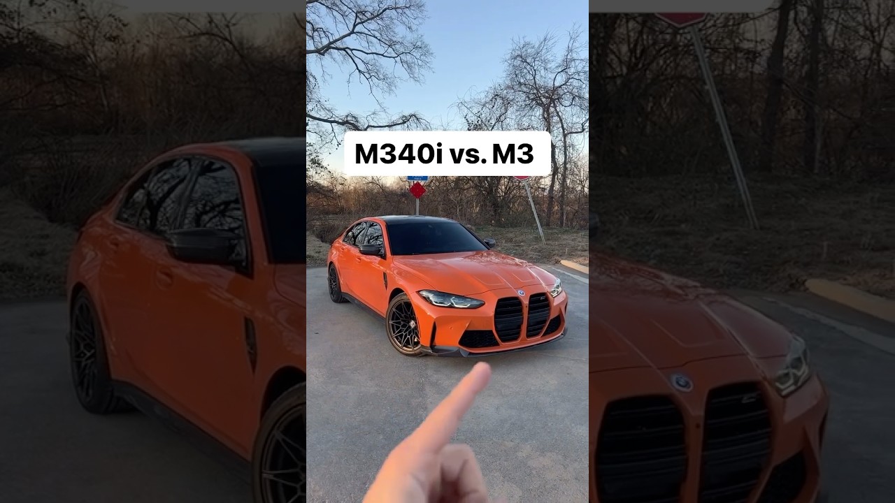 BMW M3 vs M340i Which Should You Choose?