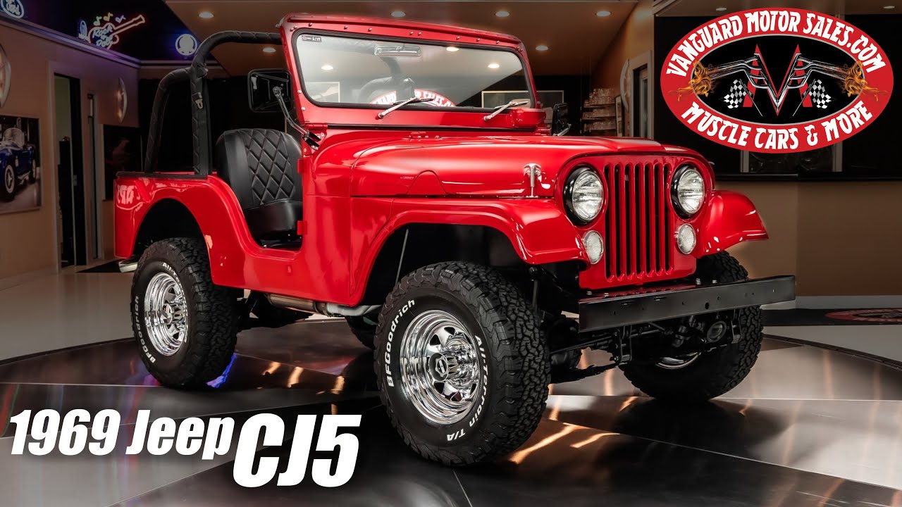 1969 Jeep CJ5 For Sale Vanguard Motor Sales #6149