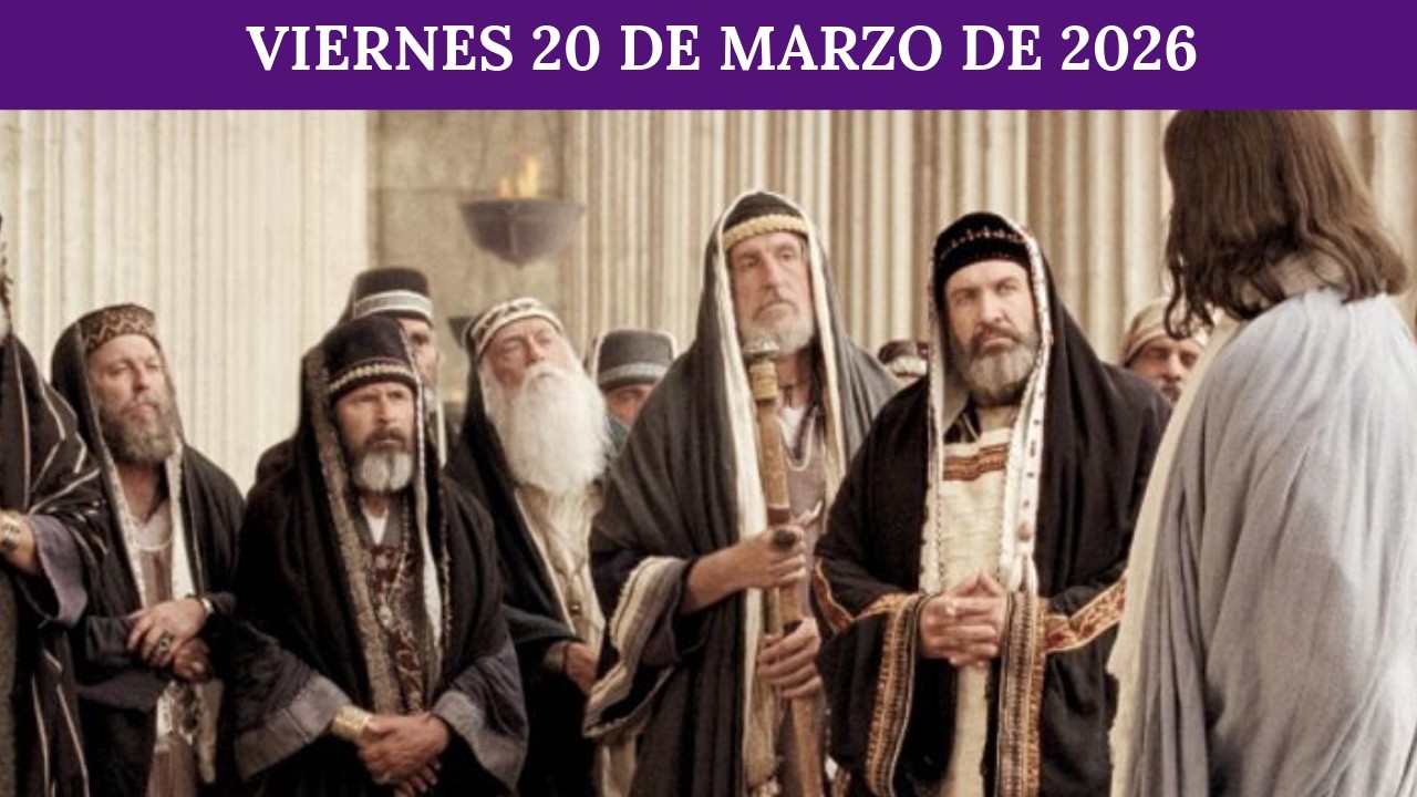 Evangelio de Hoy Viernes 20 Marzo 2026, Padre Pedro Cristo Flores Reyes  San Juan 7, 1-2. 10. 25-30