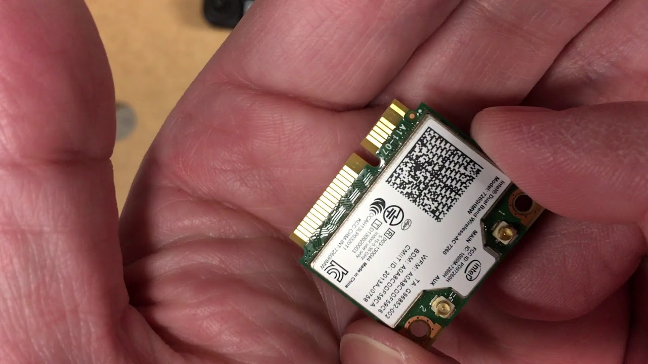 Исправление проблемы с картой Intel 7260 Wifi/Bluetooth