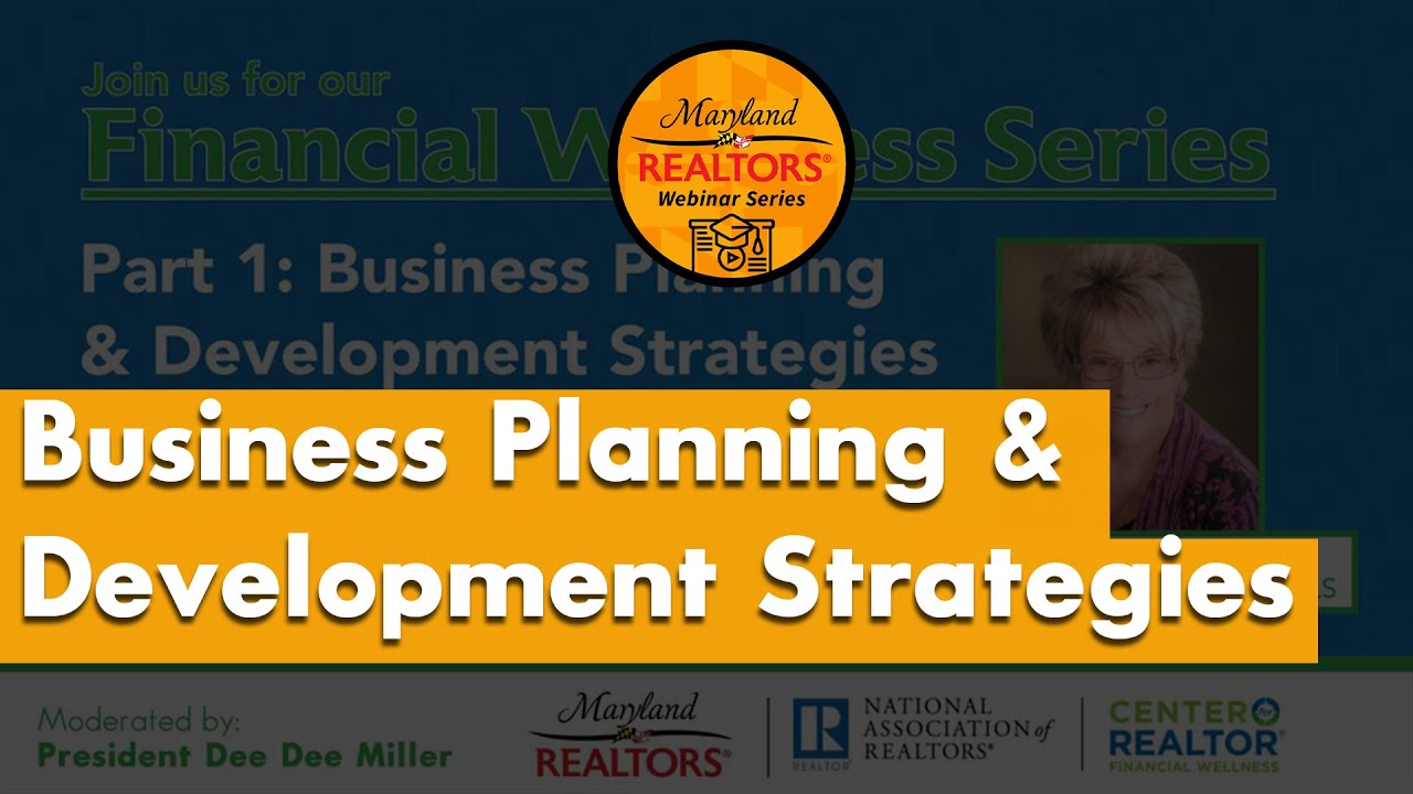 Financial Wellness Series-Part 1: Business Planning & Development Strategies with Lynn Madison