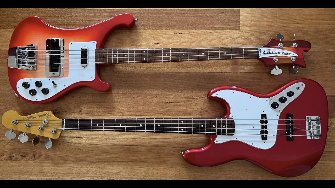 Jazz vs Rickenbacker bass