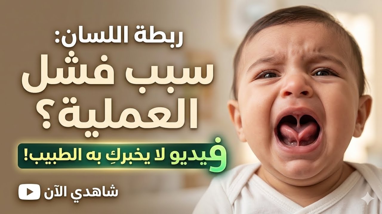 اللسان المربوط لدى الأطفال: سبب فشل عملية فك ربطة اللسان