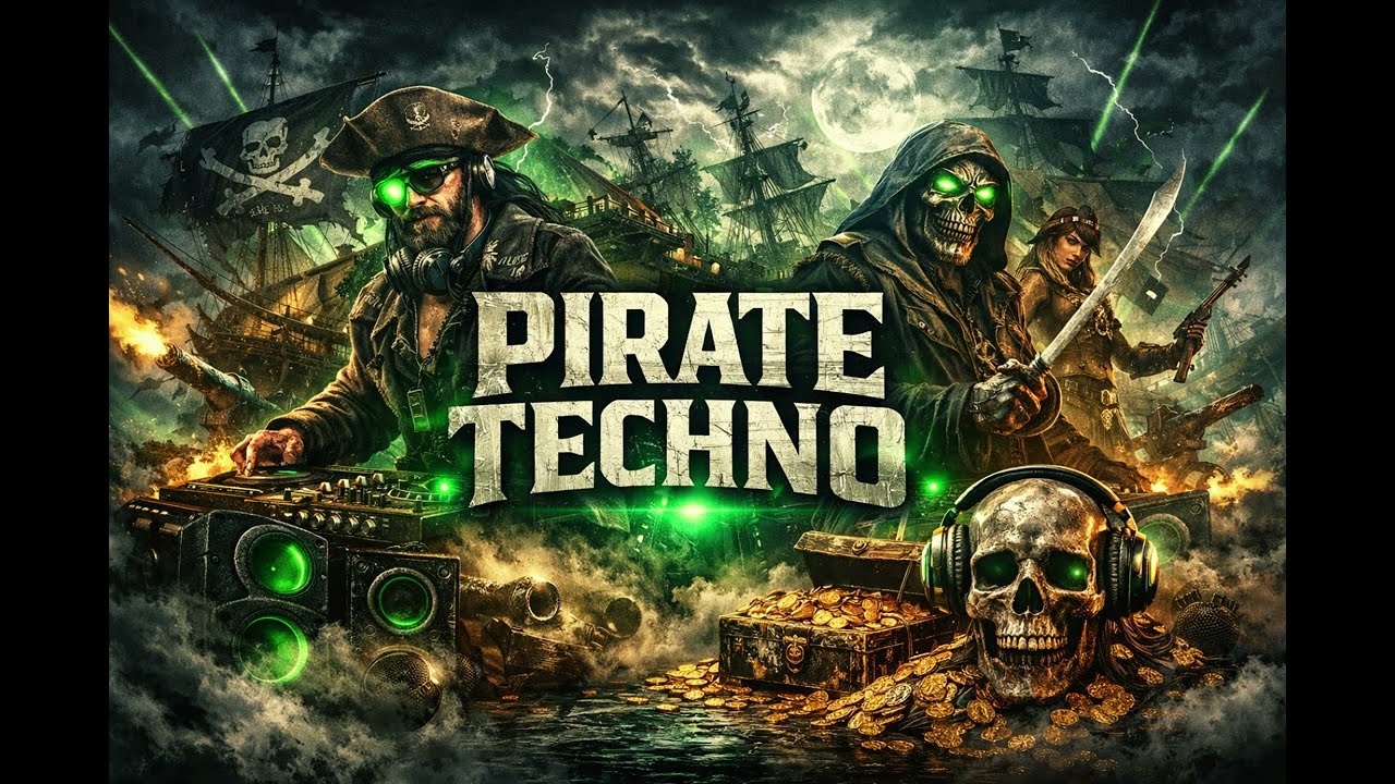 Pirate Techno 🏴‍☠️ Club Rats Anthem | Dark Hypnotic Techno 2026